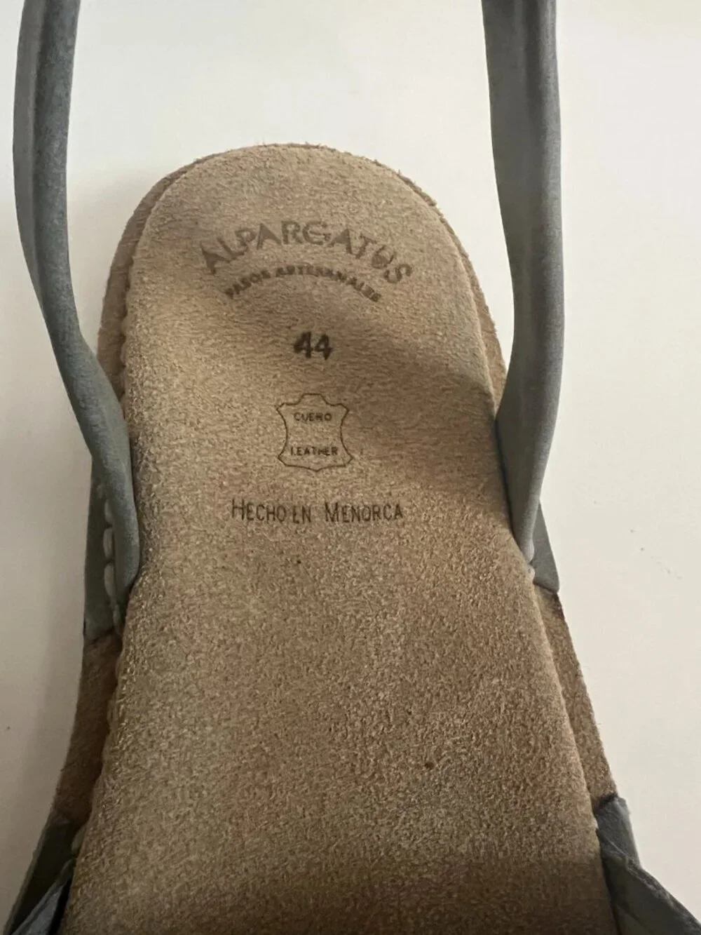 NEW Original Alpargatus Men Slingback Sandals Espadrille US 10.5-11 Spain Made